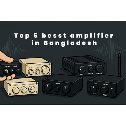 Buy Bangladesh’s Top 5 Amplifiers — Exclusively by Voltech Electronics